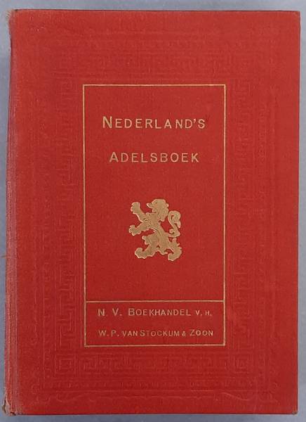 GENEALOGIE. Nederland's Adelsboek 1922. 20e Jaargang.
